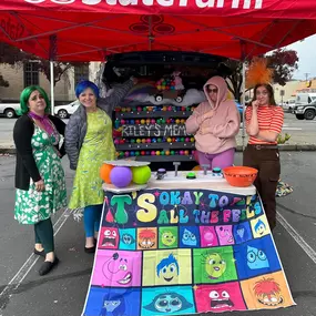 The Grants Pass crew dressed up as emotions from Inside Out and took 1st place at the Trunk or Treat! Happy Halloween