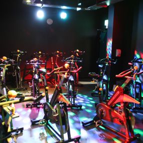 Group cycling studio at Deben Leisure Centre