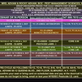 Bild von Pest Management Sciences Inc. - Mrs. Advani Pest Control School