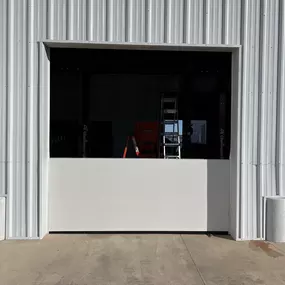 commercial garage door installation