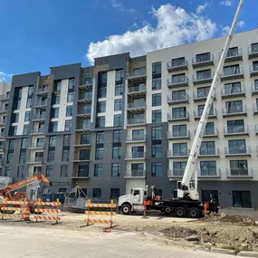 MCM Panel Installation Project at a Contemporary Apartment Complex in Troy, Michigan