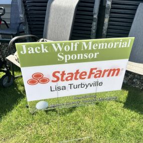 Happy to support the Jack Wolf Memorial golf outing.  Beautiful day to be outside and say hello to friends and supporters.  Enjoy everyone!