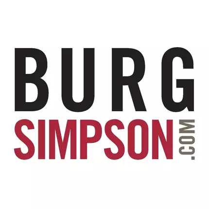 Logo fra Burg Simpson Law Firm Personal Injury Lawyers