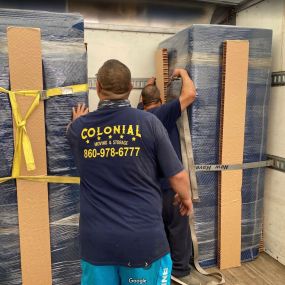 Colonial Moving and Storage workers