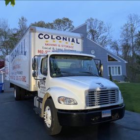 Colonial Moving and Storage truck