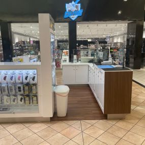 Store Interior of ZAGG Willowbrook Mall TX