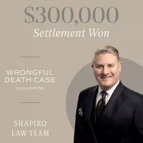 Scottsdale wrongful death settlement won by shapiro law team