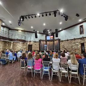 We loved sponsoring this event for these awesome realtors!  Listening to McKinney Mayor, George Fuller, discuss new Historic Downtown developments, the new Sunset Amphitheater, and many other exciting things coming to McKinney.
More growth to come!! 
Thank you Chicago Title McKinney / Adriatica for allowing us to be part of team!