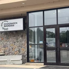 Front entrance of Chadwick-BaRoss dealership
