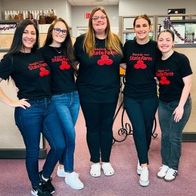 Hi, it’s the Ladies from StateFarm at your service.Thank you @anniepi_creations for the custom tshirts #ShopLocal #SupportSmallBusinesses