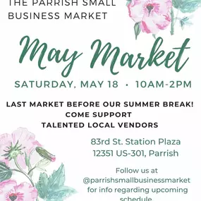 It’s our last market of the season and you do NOT want to miss this one because we are featuring some of the community’s best kept secrets!
So make sure to come on down this Saturday (5.18) from
10 until 2 and check us out and snag some yummy treats and cute shopping finds!
Ohhh, and bring the kiddos too because we are a family (and furbaby to) friendly market