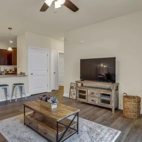 Large Living Room and Eat-in Kitchen Bar