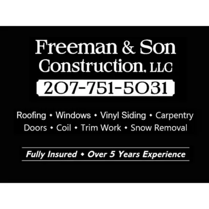 Logotyp från Freeman & Son Construction