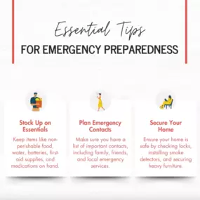 Be prepared for any emergency by doing these essential things!