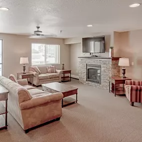Living Room at Paraiso Estates, Sauk Rapids, 56379