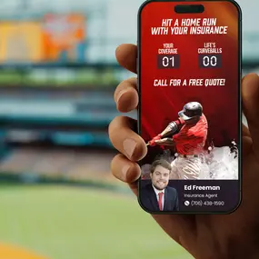 Life throws curveballs, but the right insurance helps you stay in the game!