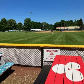 Scott Brennan State Farm Insurance agent sponsored baseball team Portland