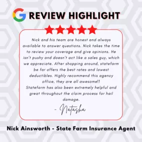 Nick Ainsworth - State Farm Insurance Agent