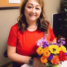 Today, we say a huge THANKS to team member Lisa as she celebrates two years of serving our customers and offering her twenty-six years of State Farm experience as she guides and counsels our customers when building their personal price plan!