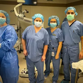 Michigan Eye Institute Surgeons in the operating room.