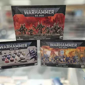 Exciting news - our latest Games Workshop delivery includes 40k reorders and brand-new Citadel paint additions.  #gamesworkshop #NEWARRIVALS #warhammer40k #citadelpaints