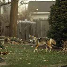 Do you see coyote activity on your property? Let us help