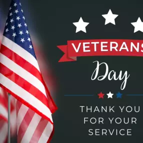 On Veterans Day, our team extends heartfelt gratitude to all the brave men and women who have served our country. Your courage and dedication inspire us every day.