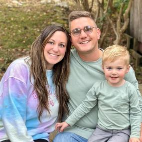 Team member spotlight! Meet Hannah and her family Dylan and Creed. Hannah works with our office remotely out of Arkansas and has been a key part of our team since September of 2020. Hannah keeps our office organized and ready for the day! Thank you for all that you do Hannah!