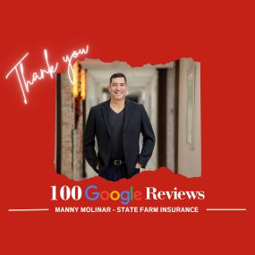 We want to thank everyone who helped us reach 100 Google Reviews! Your feedback and testimonials motivate us to continue providing exceptional insurance services and personalized assistance in and around Katy, Texas.