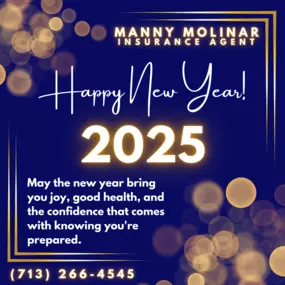 ✨ Happy New Year from your friends at Manny Molinar Insurance Agency! ✨