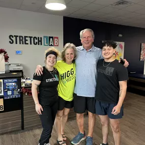 Celebrating an amazing milestone with the Simons – their 50th stretch with us! Here's to many more stretches and continued progress!