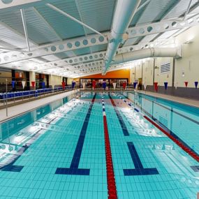 Main pool at William Gregg VC Leisure Centre