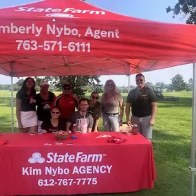 Proud of my team for hitting the greens at the golf tournament! ⛳️????️‍♂️ Supporting the community in style. #GoodNeighbor #TeeTime #CommunityChampion