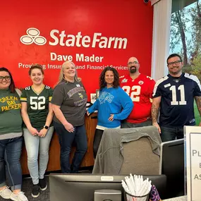 We are ready for football at Dave Mader State Farm Neenah