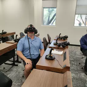 I had the honor of being invited to ASU Polytechnic Campus for an event today!  It's amazing the things they are doing with AI, Virtual Reality and Robotics!  Although MY microwave still flashes 12:00 24/7, the future is still very bright!!