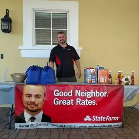 Aaron McDermid, your local agent here in Mesa, AZ, always enjoys connecting with the community face-to-face. Whether you’re stopping by to say hello or have questions about your coverage, we’re here to help you understand your options and feel confident in your decisions. Thanks to everyone who came out and made the day a success!