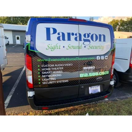 Logo da Paragon Sight Sound Security