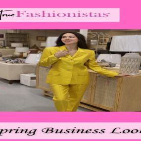 Fun spring business looks at True Fashionistas