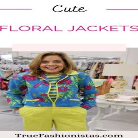 Cute floral jackets at True Fashionistas