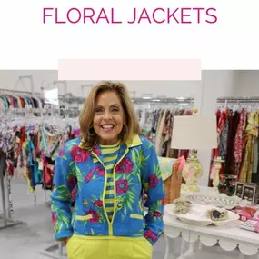 Cute floral jackets at True Fashionistas