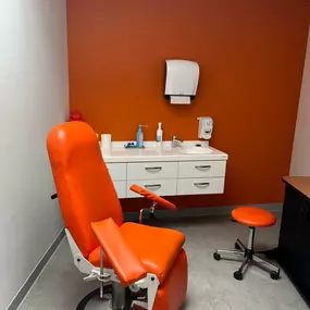 Salle de prélèvements