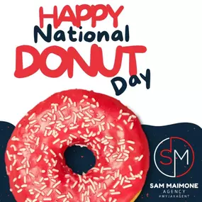 The one thing my family never misses out on… Is national donut day!!!