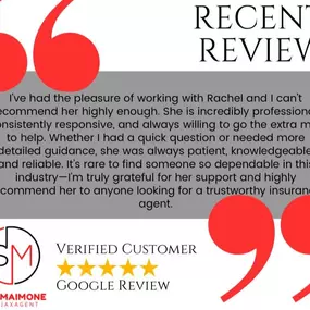 Wow, awesome job Rachel on another great five star review