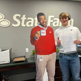 Super proud of my newest team member Zach Akin! After a few hard weeks of studying, he has completed and passed his property, causality, life, and health insurance licensing. He has already started standing out in my office and working hard to help out customers with their insurance needs.
Call my office for a free quote: 971-832-8141