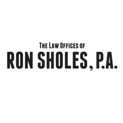 Logotyp från The Law Offices Of Ronald E. Sholes, P.A.