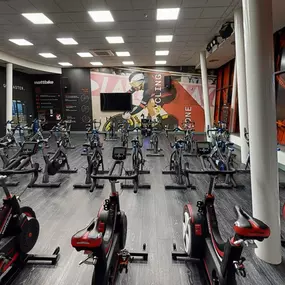 Group cycle at Rotherham Leisure Complex