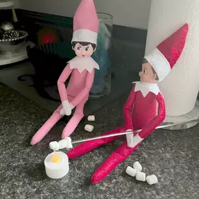 What was your elf doing this morning when you woke up?

Drop your picture in the comments! We need ideas!