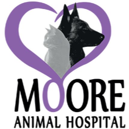 Logotyp från Moore Animal Hospital