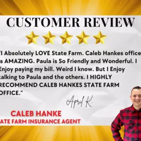 We love customer reviews! W are looking forward to helping more of you in 2025 call us for a free car, home, or life insurance quote today!