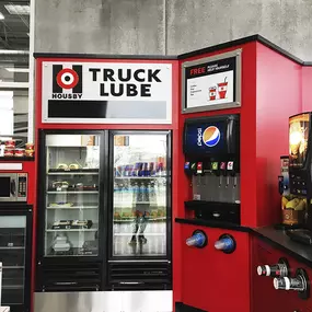 Housby Truck Lube Beverages And Snacks